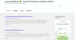 Desktop Screenshot of dkt2012.de